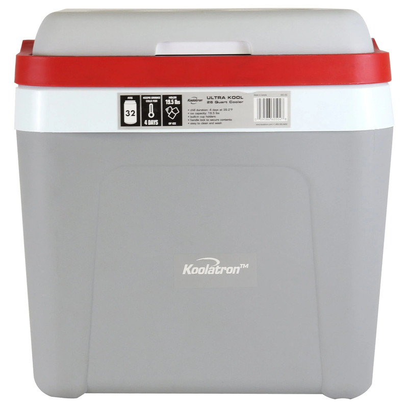 Koolatron Ultra Kool Ice Chest Cooler with Carry Handle 25L